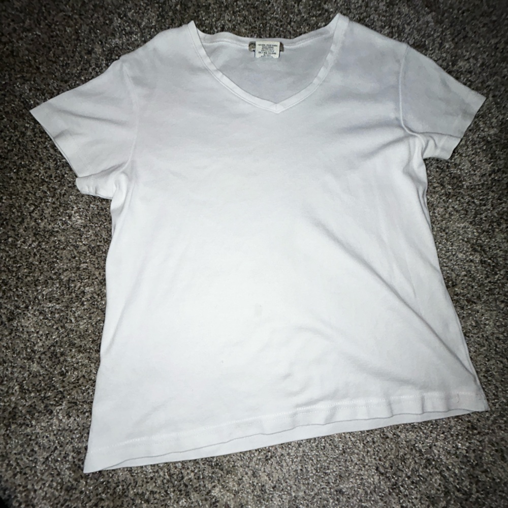 Great Northwest white v-neck